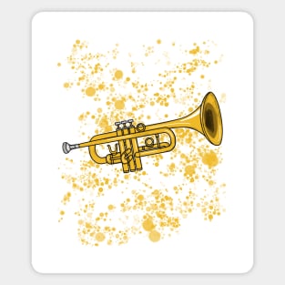 Trumpet Teacher Trumpeter Brass Musician Magnet